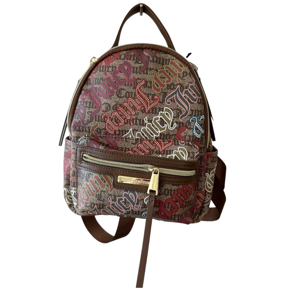 Juicy Couture Chestnut Chino Multi Rosie Mini Backpack